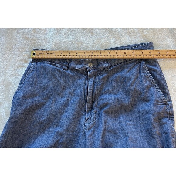Polo Ralph Lauren Mens Shorts Sze 32 Prospect Short Chambray Lightweight Vintage - Picture 6 of 9